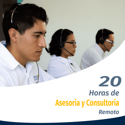 PAQUETE 20 HORAS CONSULTORIA REMOTO