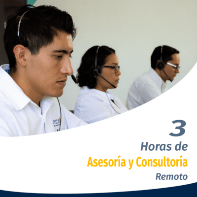 PAQUETE 3 HORAS CONSULTORIA REMOTO