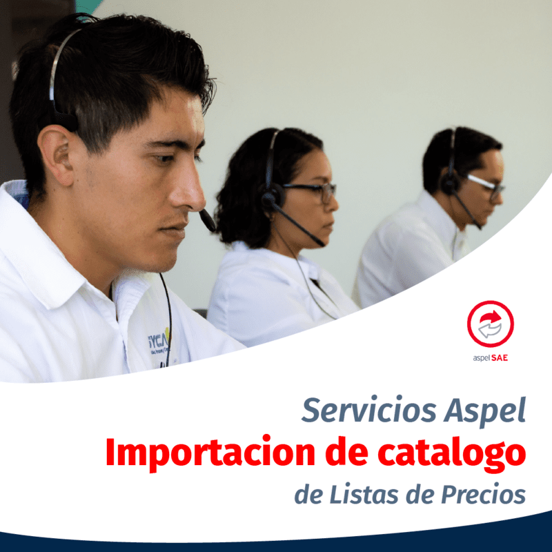 IMPORTACION DE CATALOGO DE LISTAS DE PRECIOS (POR EMPRESA) SAE